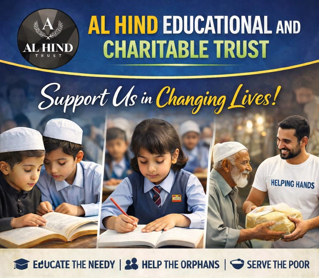Support AL Hind Educational and Charitable Trust